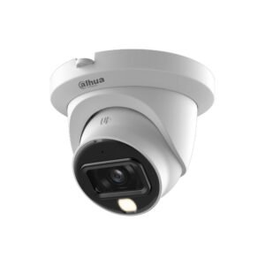Camera supraveghere Dome cu iluminare duala Dahua Smart Dual Light HAC-HDW1200TLMQ-IL-A-S6, 2 MP, 2.8 mm, IR/lumina alba 20 m, microfon, instalare rapida