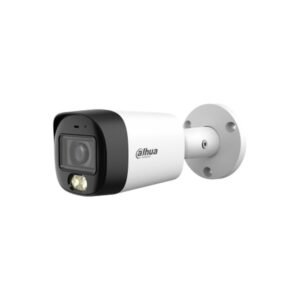 Camera supraveghere exterior cu iluminare duala HDCVI Dahua HAC-HFW1200RM-IL-A-0280B-S6, 2 MP, 2.8 mm, IR/lumina alba 30 m, microfon incorporat