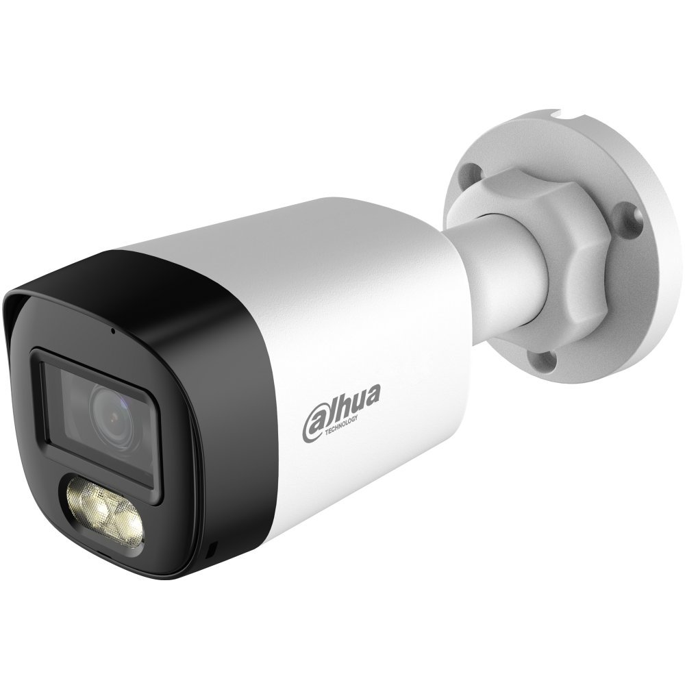 Camera HDCVI Dahua HAC-HFW1500RL-IL-A-0280B-S3, 5MP, lentila 2.8mm, Starlight, Smart Dual Light 30m, microfon, IP67