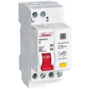 Disjunctor diferential RCBO HDB3PLE 1P+N C 10A/30mA 4.5kA Himel HDB3PLEC10
