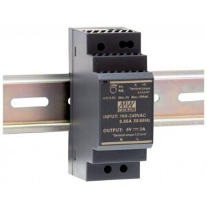 Sursa 5V/3A MeanWell HDR-30-5