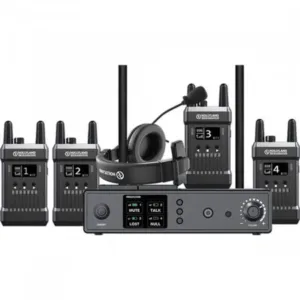 Hollyland Mars T1000 Sistem Intercom 4TX + RX  cu Travel Case – Default Title