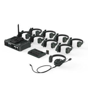 Hollyland Solidcom C1-8S (Sistem Wireless de Intercom cu Hub si 8 Casti) – Default Title