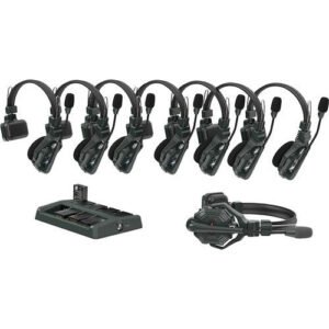Hollyland Solidcom C1-8S Sistem Wireless Intercom DECT full-duplex cu 8 casti (1,9 GHz) – Default Title