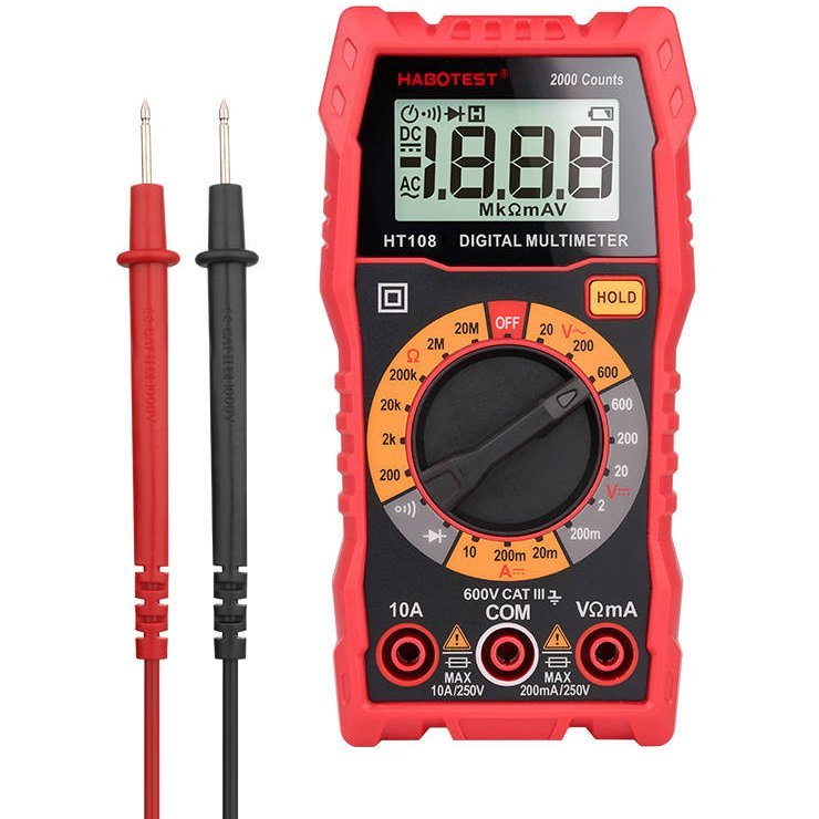 Multimetru universal digital Habotest HT108L 5907489609449