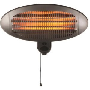 Incalzitor terasa Well cu quartz 2000W, montabil pe perete HTR-QRZ-PW2000-WL / 5948636040593
