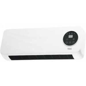 Aeroterma de perete, 2000W, 2 setari de caldura, Well HTR-WALL01-2000-WL