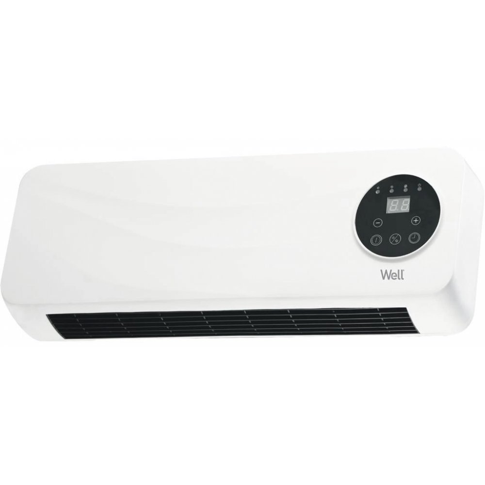 Aeroterma de perete, 2000W, 2 setari de caldura, Well HTR-WALL01-2000-WL