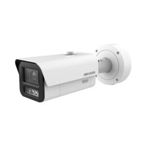 Camera supraveghere exterior IP HikVision DeepinView, IDS-2CD7A46G2/V-XZHS(Y), 4 MP, 2.8 – 12 mm, IR / lumina alba 100 m, slot card, microfon si difuzor, PoE