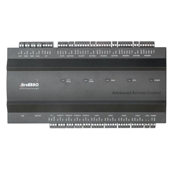 Centrala de control acces biometrica ZKTeco INBIO-4-2 pentru 4 usi bidirectionale