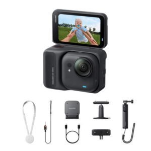 Insta360 GO Ultra camera de actiune 360 Creator Bundle (Midnight Black) – Default Title