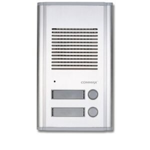 Interfon de exterior Commax DR-201AG, 2 familii, ingropat, 2 fire