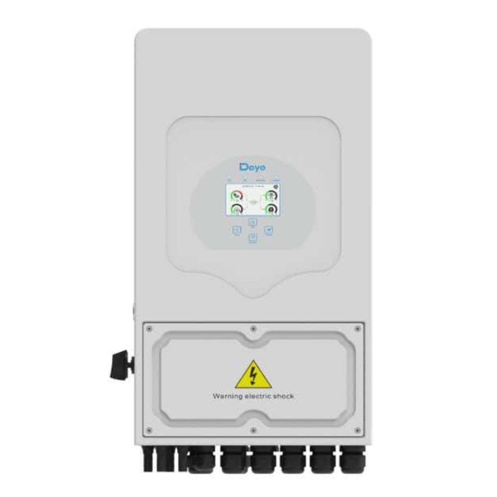 Invertor hibrid monofazat Deye SUN-5K-SG05LP1-EU-AM2-P, 5 kW, 5500 VA, 120 A, touchscreen LCD, WiFi, IP65
