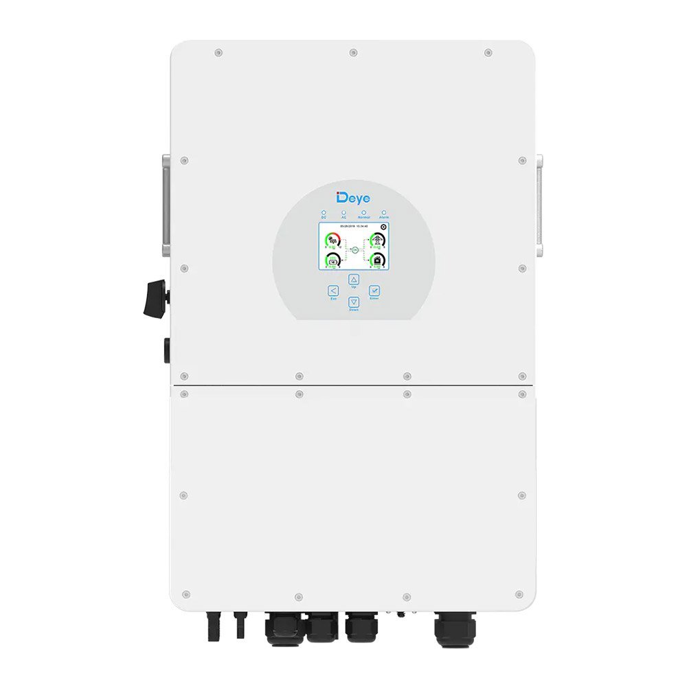 Invertor hibrid trifazat Deye SUN-20K-SG01HP3-EU-AM2, 20 kW, 22000 VA, WiFi, 2 MPPT, LCD, HV