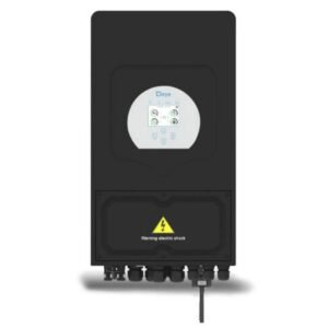 Invertor monofazat Deye Hibrid SUN-6K-SG03LP1-EU-BLACK, 6 kW, 135 A, LCD, 2 MPPT, IP65, negru