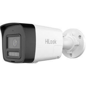 Camera IP Hikvision HiLook IPC-B160HA-LUF/SL, 6MP, lentila 2.8mm, dual light 30m, slot card, microfon si difuzor, IP67, PoE