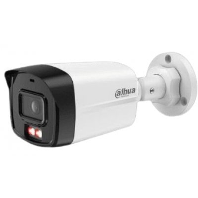 Camera bullet IP seria ECO Dahua IPC-B1E29-A-IL-0280B-S2, 2MP, lentila 2.8mm, Iluminare duala 30m, Poe, microfon, IP67