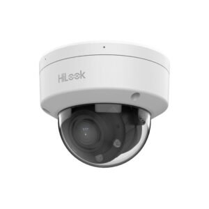 Camera supraveghere IP Dome HikVision IPC-D640HA-LZU, 4 MP, 2.8 – 12 mm, IR / lumina alba: 30 m, slot card, microfon, PoE