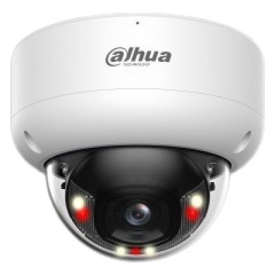 Camera IP Dahua IPC-HDBW3649E-AS-IL-0280B, 6MP, 2.8mm, Smart Dual Light (IR/WL 30m), SMD 4.0 + AI SSA, WizSense, microfon, slot card, IP67/IK10, PoE
