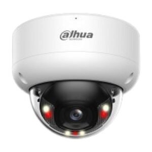 Camera dome IP Dahua IPC-HDBW3849E-AS-IL-0280B, 8MP, 2.8mm, Smart Dual Light 30 m, SMD 4.0 + AI SSA, WizSense, microfon, slot card, IP67/IK10, PoE