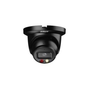 Camera supraveghere IP Dome Dahua WizSense IPC-HDW2849TM-S-IL-0280B-BLACK, 8 MP, IR/Lumina alba 30 m, slot card, PoE, microfon, neagra