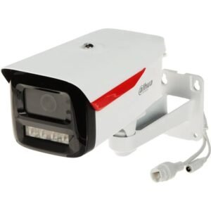 Camera bullet IP Dahua IPC-HFW2249M-S-LED-0360B-B-PRO, 2MP, lentila fixa 3.6 mm, WizColor Warm Light 50 m, microfon, WizSense, IP67, PoE