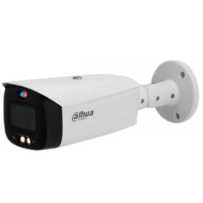 Camera IP Dahua IPC-HFW3849T1-AS-PV-0360B-S5, 8MP, 3.6mm, Smart Dual Light (IR+WL 30m), WizSense, Active Deterrence, microfon, IP67, PoE