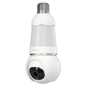 Camera wireless PT Full Color Imou IPC-S6DP-5M0WEB-E27 tip bec, 5 MP, IR 25 m, 2.8 mm, microfon, difuzor, sirena, slot card, 350 lumeni