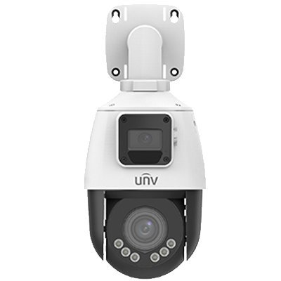 Camera IP PTZ 4X, Dual-Lens, 2x2MP, IR 50M, Audio, VCA, Lighthunter – UNV IPC9312LFW-AF28-2X4