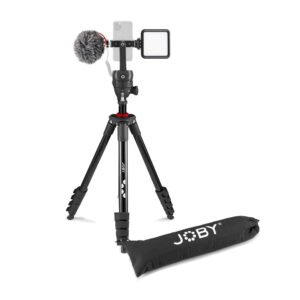 Kit Vlogger Joby Compact Action cu LED si microfon – Default Title