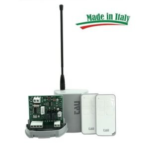 Set receptor cu antena incorporata si 2 telecomenzi cu 4 canale TAU K-250T-RADIO2S