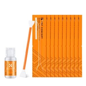 K&F Concept Set 10 spatule duble cu solutie pentru curatat senzor APS-C – Default Title