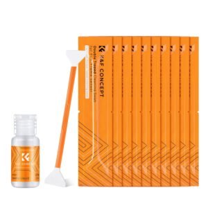K&F Concept Set 10 spatule duble cu solutie pentru curatat senzor Full Frame – Default Title