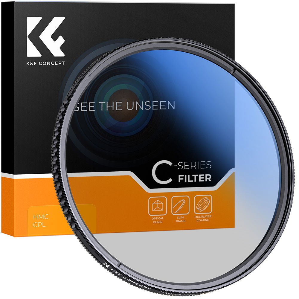 K&F Concept Slim HMC Filtru Polarizare 55mm – Default Title