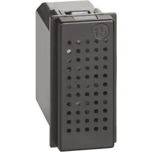Sonerie din bronz 230V Bticino Living Now K4351V230, alb, negru