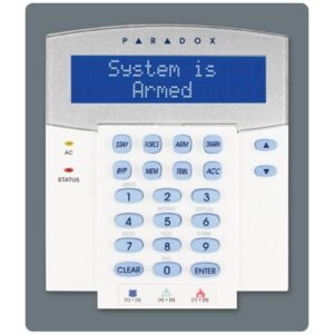 Tastatura LCD monocrom, 32 caractere Paradox K641R cu cititor de proximitate