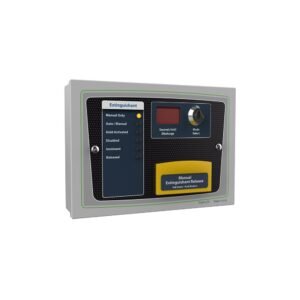 Indicator de stare Kentec K921110M8, selector cu cheie, declansare manuala, 6 LED-uri, compatibil Sigma XT/XT+, Syncro XT+