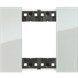 Rama ornament 2 module Bticino Living Now KA4802DA, sky