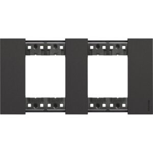 Rama ornament 4M (2+2) Bticino Living Now KA4802M2KG, negru