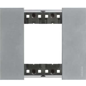 Rama ornament 2 module Bticino Living Now KA4802NW, moon