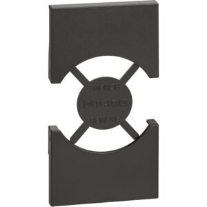 Placa pentru priza standard italian/german Bticino Living Now KG03, negru
