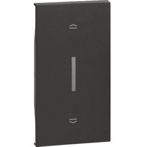 Tasta 2 module pentru referinta K4027 Bticino Living Now KG06M2, negru