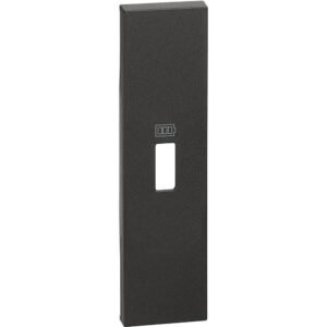 Placa pentru referintele K4285C1 si K4286C1 Bticino Living Now KG10C, negru