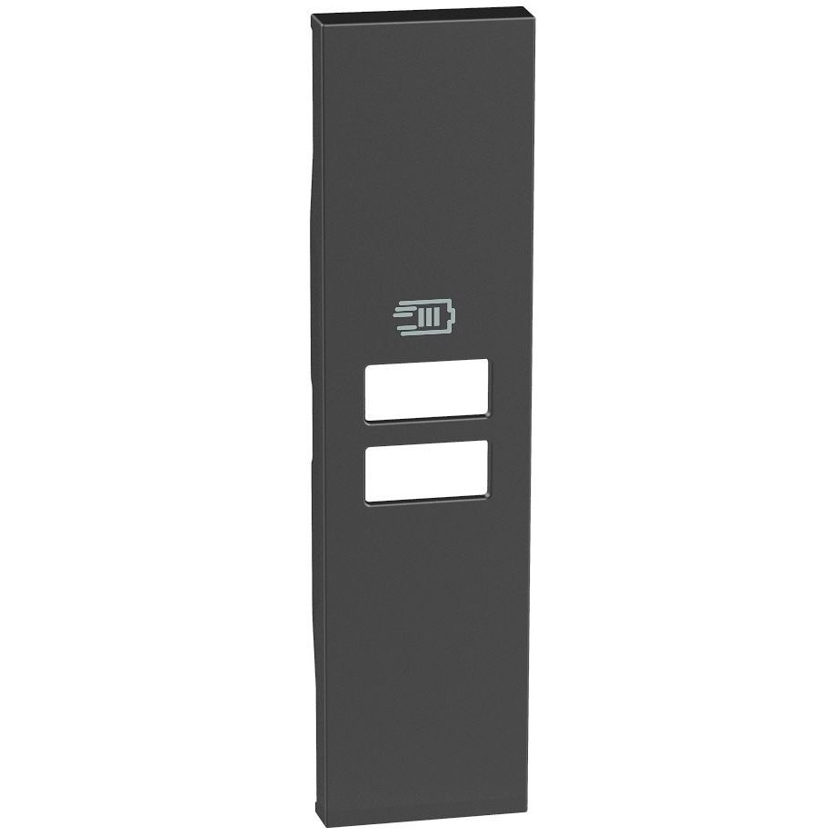 Tasta pentru incarcatoarele usb Bticino KG13C, negru