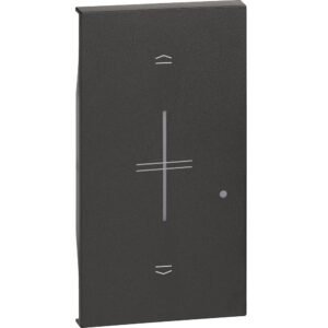Tasta 2 module pentru referinta K4027CW Bticino Living Now KG43M2, negru