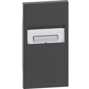 Placa pentru referinta K4382 Bticino Living Now KG71, negru
