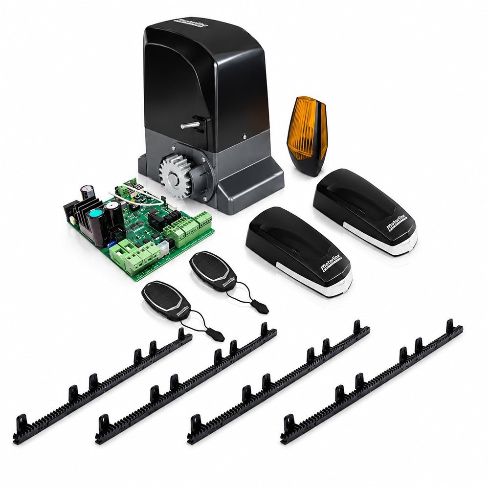 Kit automatizare poarta culisanta cu 4 cremaliere Motorline KIT GALO600 SPEED-CRM, 230 VAC, 450 N, 600 Kg, brushless, viteza maxima 450 mm/s, compatibil MCONNECT LINK