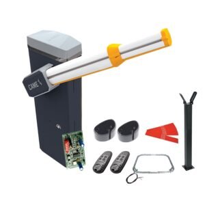 Kit bariera auto Came KIT GT8, 6 m, 24 VDC, 4 – 8 sec, utilizare intensiva