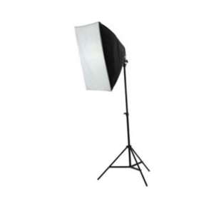 Kit lumina E27 135W 5600K cu softbox 50 x 70cm si stativ – Default Title