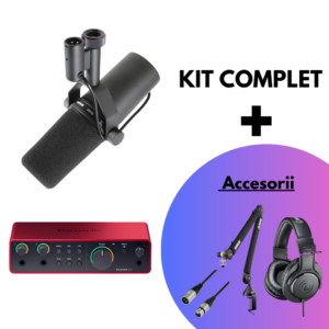 Kit Streaming: Shure SM7B, Focusrite 2i2 (4th gen) – Default Title